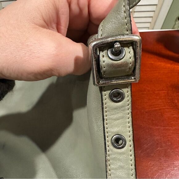 Coach Green Bleecker Mini Duffle - Picture 8 of 13